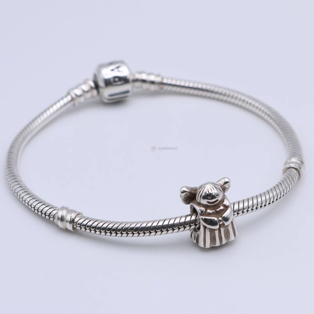PANDORA Sterling Silver Angel Of Hope Charm - Picture 10 of 13